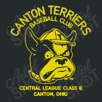 Canton Terriers Retro Baseball Women's Triblend Scoop T-shirt | Artistshot