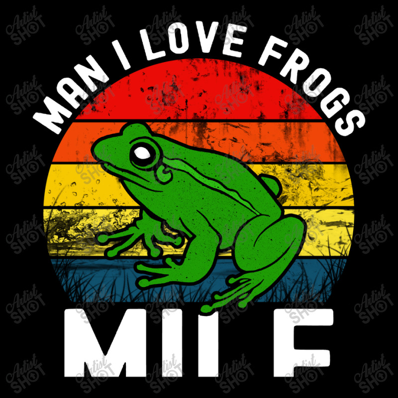 Funny Man I Love Frogs  Vintage Youth Zipper Hoodie | Artistshot