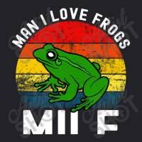 Funny Man I Love Frogs  Vintage Youth Tee | Artistshot