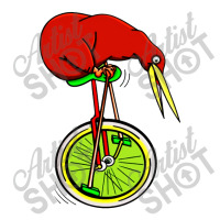 Kiwi Riding A Bike V-neck Tee | Artistshot