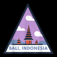 Bali Indonesia Triangular Triangle Building Background T Shirt Women's V-neck T-shirt | Artistshot