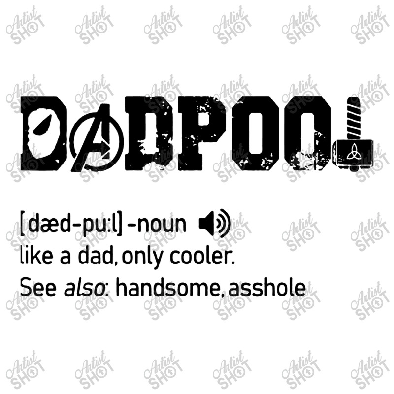 Dad Pool Like A Dad But Only Cooler Men's 3/4 Sleeve Pajama Set | Artistshot