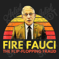 Fire Fauci Flip Flopping Drawstring Bags | Artistshot