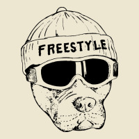 Freestyle Dog Snowboard Cropped Hoodie | Artistshot