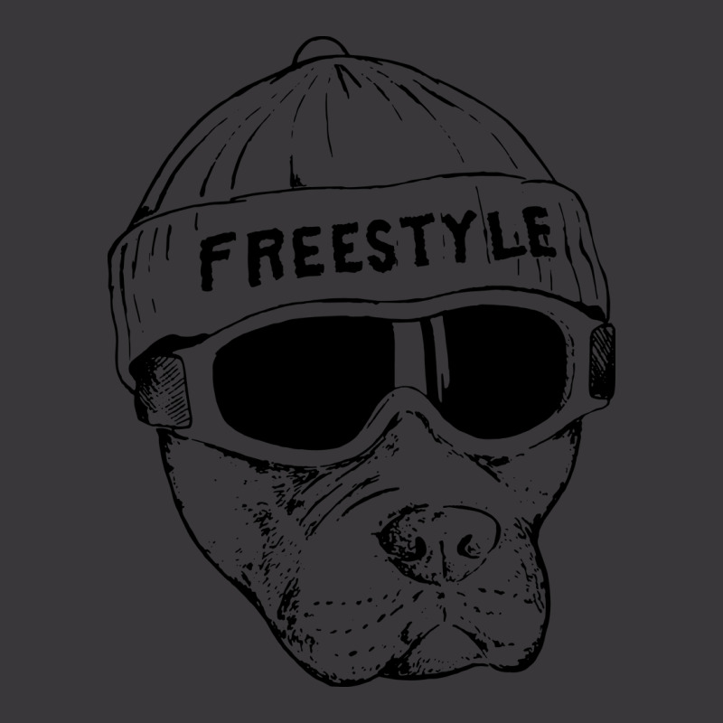 Freestyle Dog Snowboard Ladies Curvy T-shirt | Artistshot