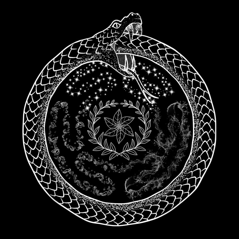 Hecate's Wheel Ouroboros Goddess Hekate Pagan Witch Symbol T Shirt V-Neck Tee by johnjosephmenk | Artistshot