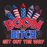 Boom Bitch Get Out The Way Usa 4th Of July Fireworks Shirt Tank Top Vintage Cap | Artistshot