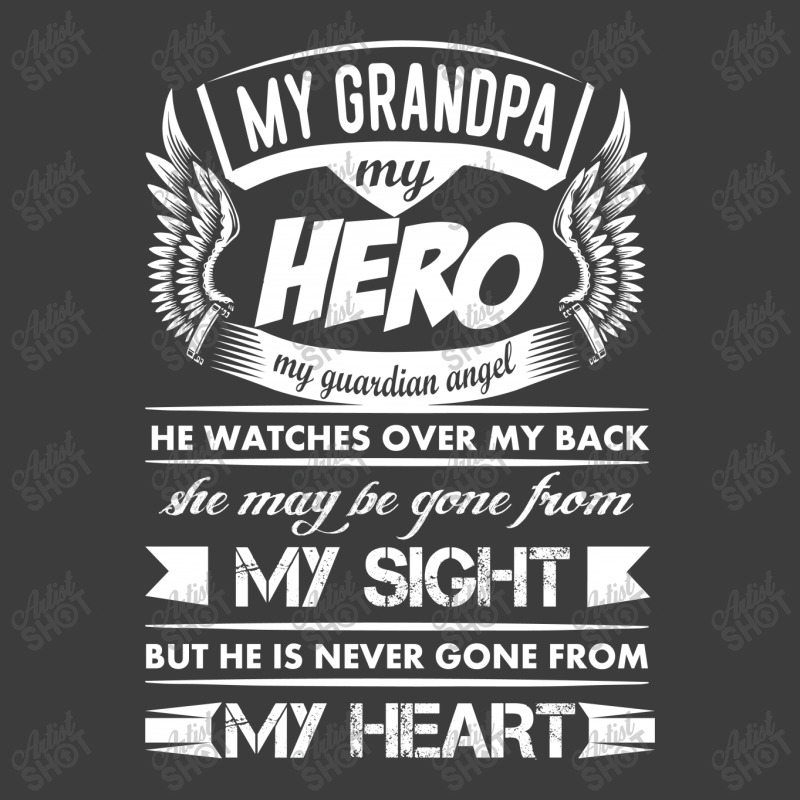 My Hero My Grandpa Men's Polo Shirt | Artistshot