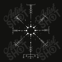 Vegvisir Viking Runes Sign, Wiccan Wicca, Occult Voodoo Medieval, Vegv Scorecard Crop Tee | Artistshot