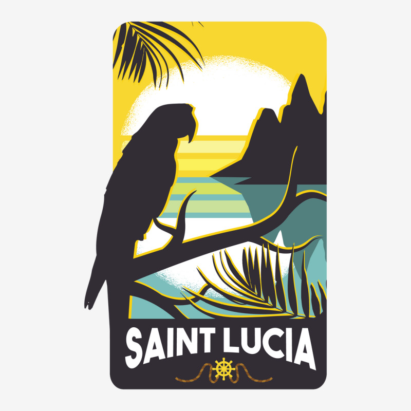 Saint Lucia Classic T-shirt by SamKal | Artistshot