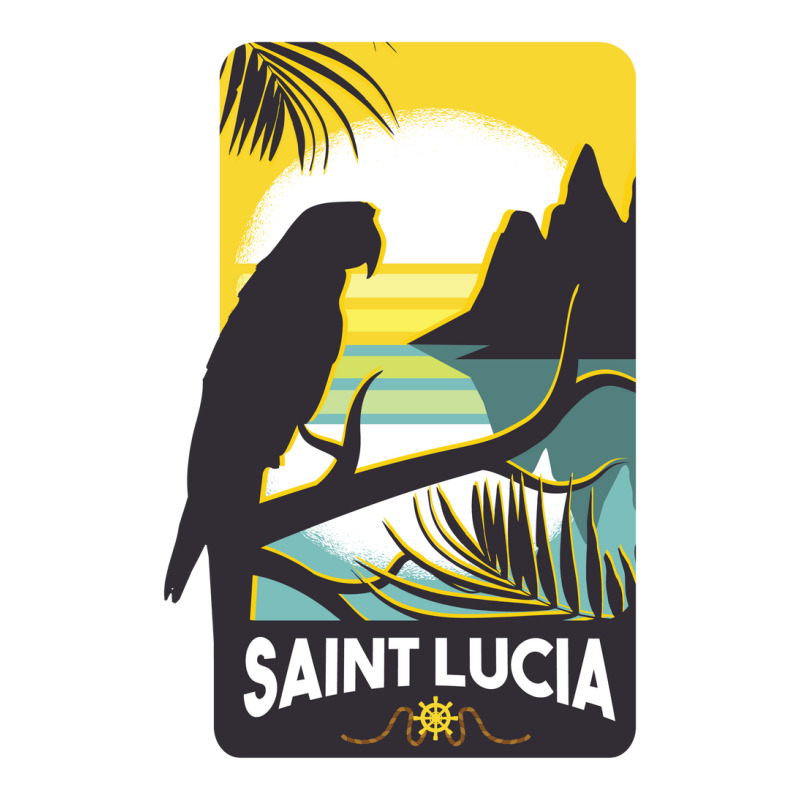 Saint Lucia Long Sleeve Shirts by SamKal | Artistshot