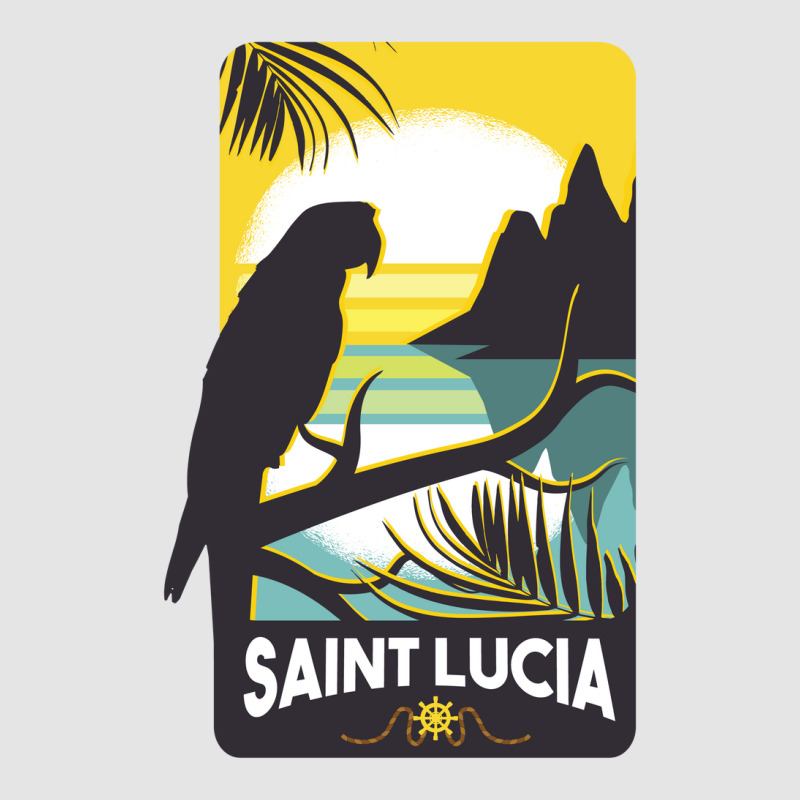 Saint Lucia Exclusive T-shirt by SamKal | Artistshot