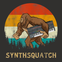 Synthsquatch Bigfoot Holding Synthesizer Synthesiser Design T Shirt Champion Hoodie | Artistshot