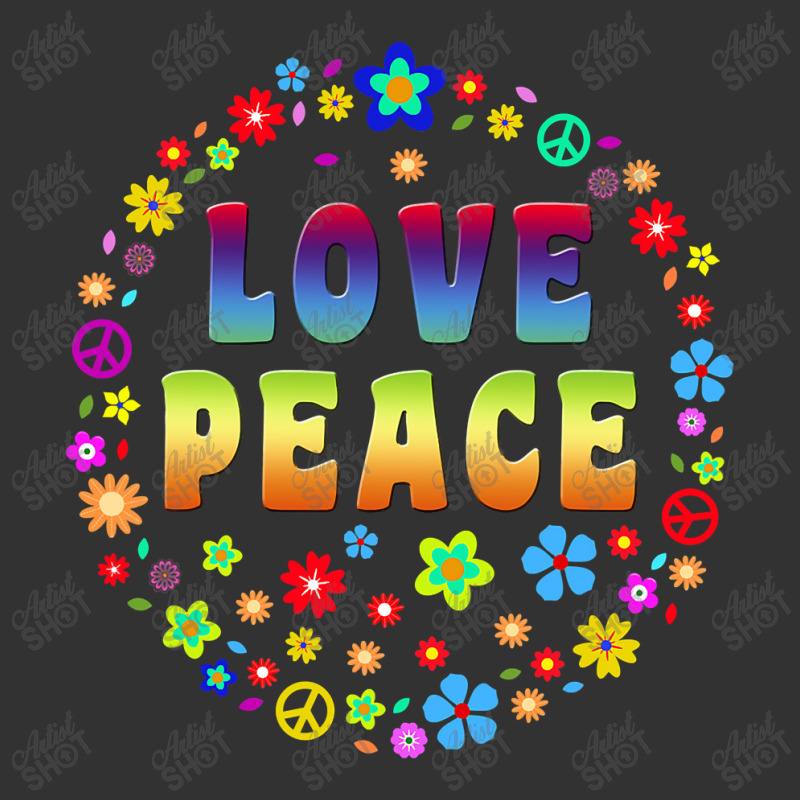 Peace Sign Love T Shirt  70s Hippie Costume T Shirt Baby Bodysuit | Artistshot