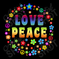 Peace Sign Love T Shirt  70s Hippie Costume T Shirt Baby Tee | Artistshot