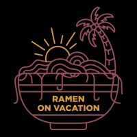 Ramen On Vacation Women's V-neck T-shirt | Artistshot