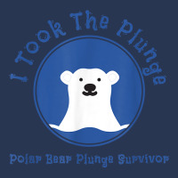 Polar Plunge Polar Bear I Took The Plunge T Shirt Ladies Denim Jacket | Artistshot