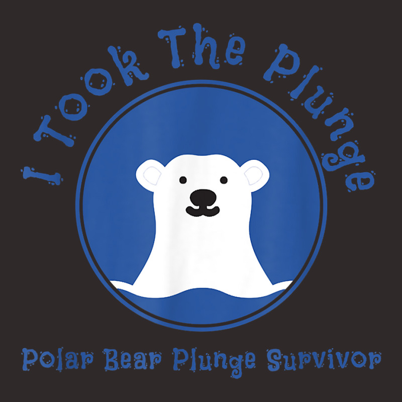 Polar Plunge Polar Bear I Took The Plunge T Shirt Racerback Tank by franceskagilland | Artistshot