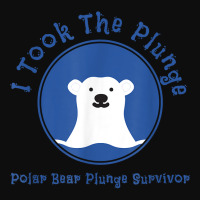 Polar Plunge Polar Bear I Took The Plunge T Shirt Crop Top | Artistshot