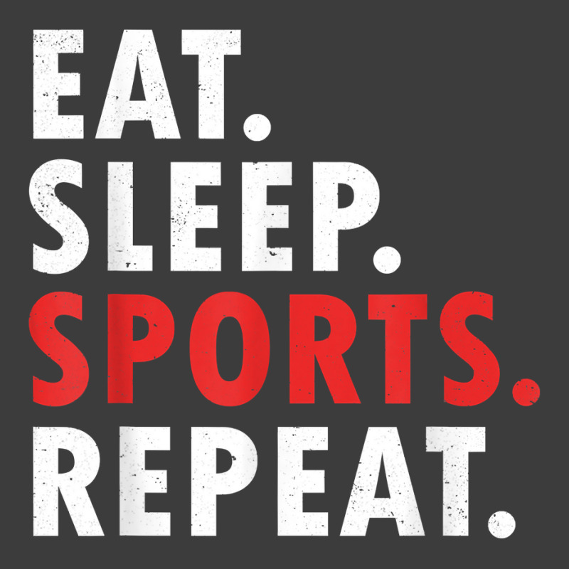 Eat Sleep Sports Repeat Athlete Athletic Fan Game Tv T Shirt Men's Polo Shirt | Artistshot