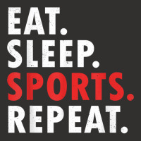 Eat Sleep Sports Repeat Athlete Athletic Fan Game Tv T Shirt Champion Hoodie | Artistshot