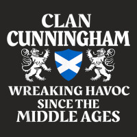 Cunningham Scottish Family Clan Scotland Name T Shirt Ladies Fitted T-shirt | Artistshot