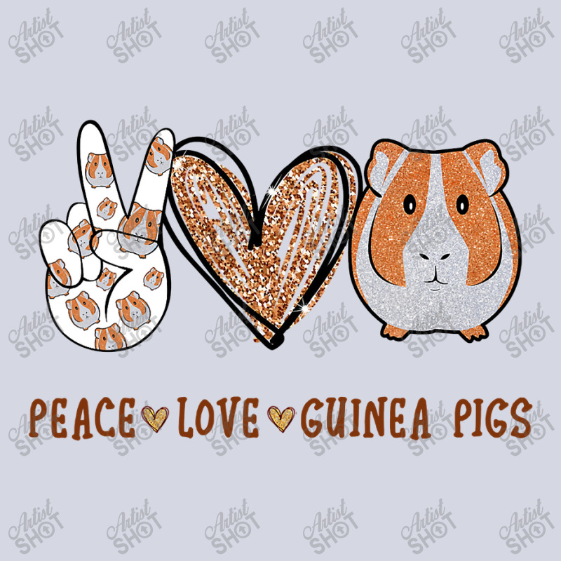 Peace Love Guin.ea Pigs Gift For Gui.ne.a Lover T Shirt Fleece Short | Artistshot