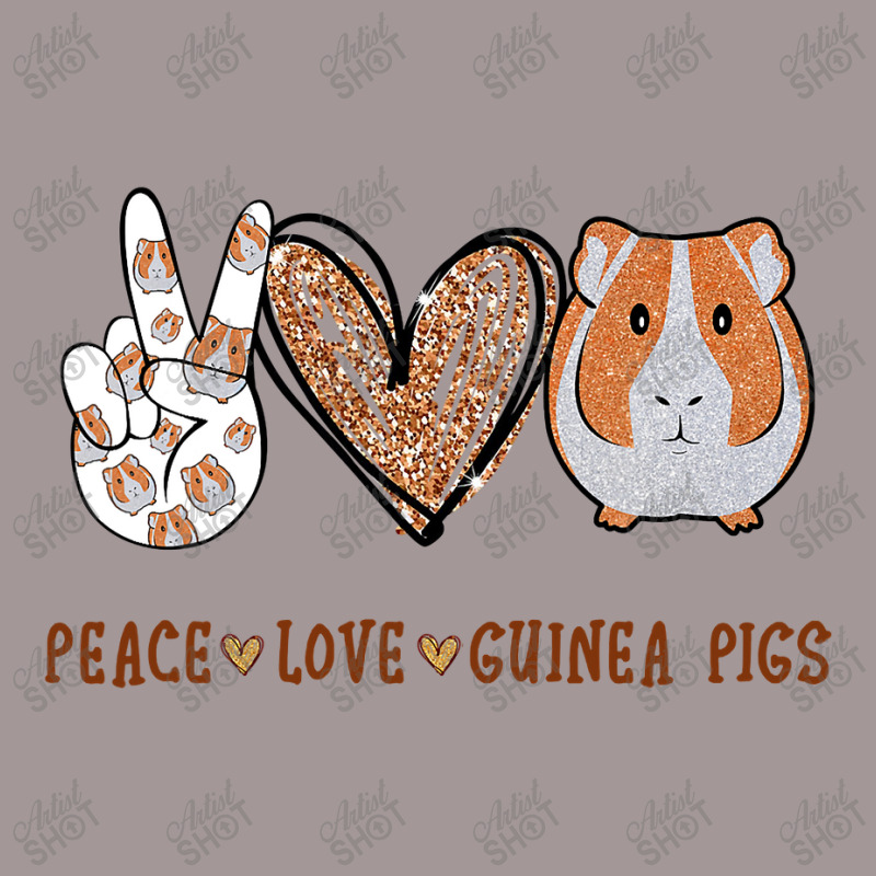 Peace Love Guin.ea Pigs Gift For Gui.ne.a Lover T Shirt Vintage Short | Artistshot