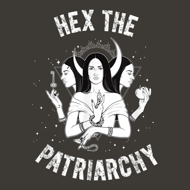 Hex The Patriarchy Hecate Triple Moon Goddess Feminist T Shirt Bucket Hat by erinlorrai | Artistshot