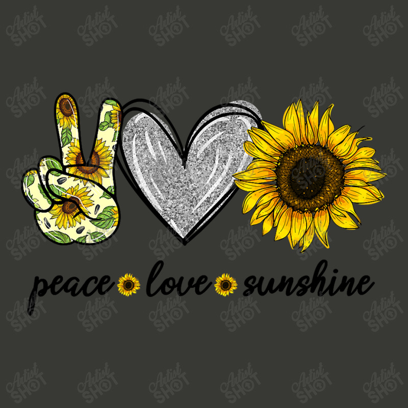 Peace Love Sun.shi.ne  Sunflower Hippie T Shirt Lightweight Hoodie | Artistshot