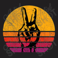 Retro Peace Shirt Love 60's 70's Hippie Inspired T Shirt T-shirt | Artistshot