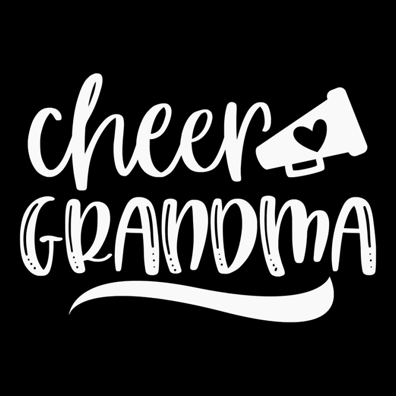 Womens Cheer Grandma, Megaphone With Heart Accent Long Sleeve T Shirt Adjustable Cap by tandonwelters | Artistshot