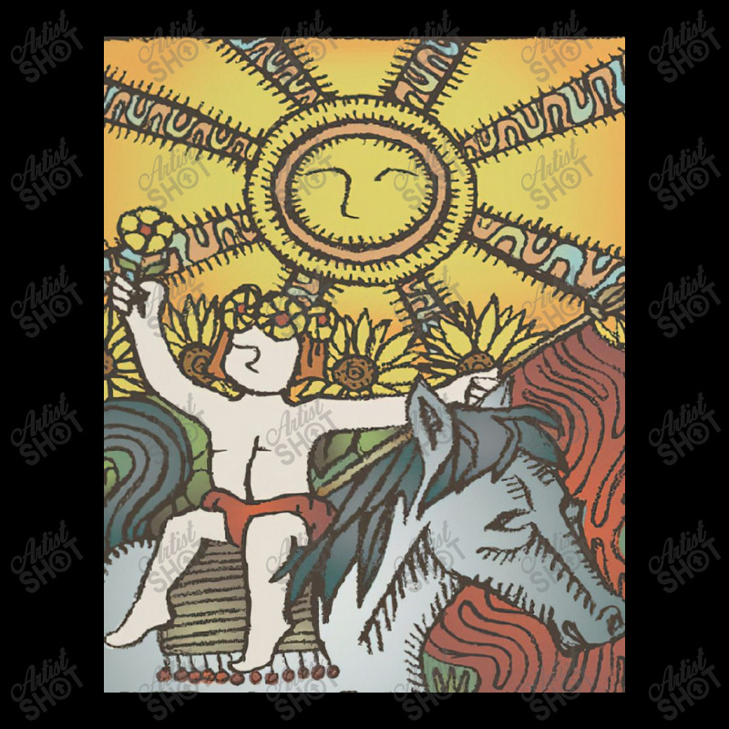 The Sun Tarot Fleece Short | Artistshot