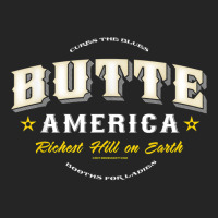 Butte America Montana T Shirt Copper Miner Mining Unisex Hoodie | Artistshot