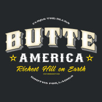 Butte America Montana T Shirt Copper Miner Mining Crewneck Sweatshirt | Artistshot