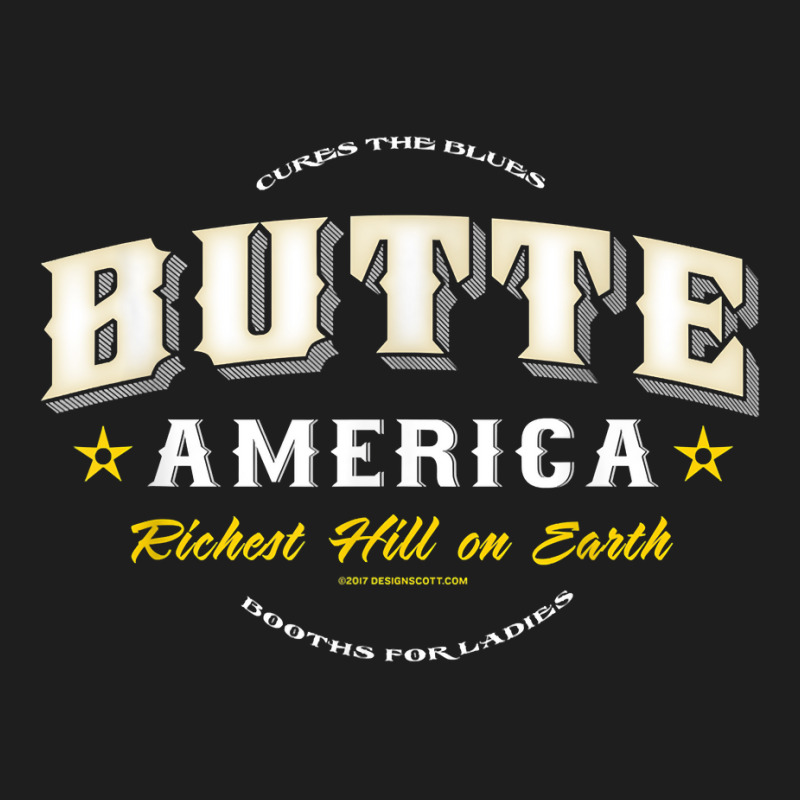 Butte America Montana T Shirt Copper Miner Mining Classic T-shirt | Artistshot