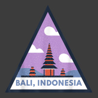 Bali Indonesia Triangular Triangle Building Background T Shirt Men's Polo Shirt | Artistshot