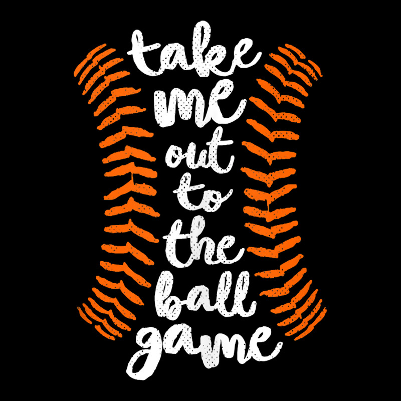 Take Me Out Ball Game Shirt Baseball Song Orange Black Blue Tank Top Unisex Jogger by alayziahollars | Artistshot