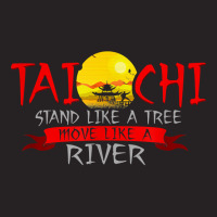 Tai Chi Stand Like A Tree Move Like A River T Shirt Vintage Cap | Artistshot