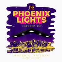 The Phoenix Lights Alien Believer Spaceship Ufo Men & Women T Shirt T-shirt | Artistshot