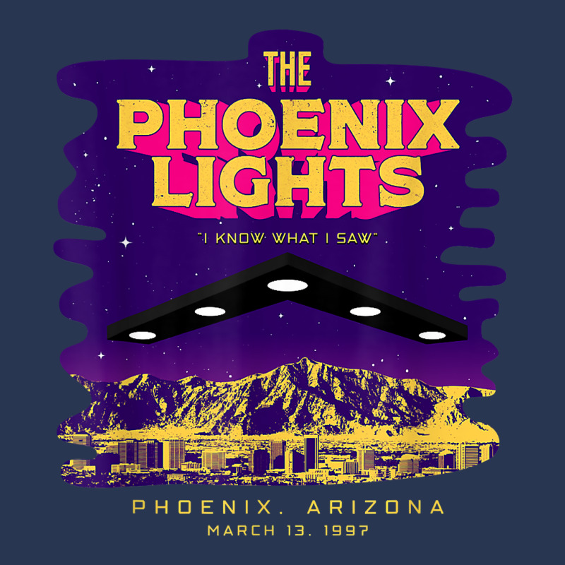 The Phoenix Lights Alien Believer Spaceship Ufo Men & Women T Shirt Men Denim Jacket | Artistshot