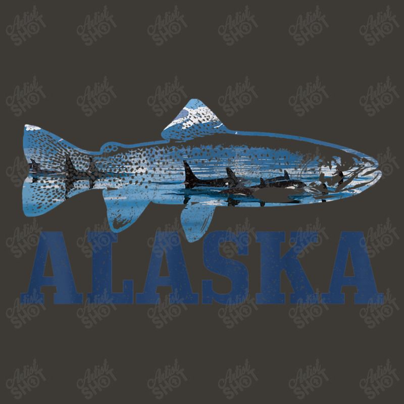 Fishing Alaska Trout Salmon Fly Fishing Fish Orca Whale Nature 598 Bucket Hat | Artistshot