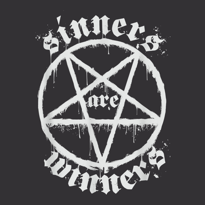 Sinners Are Winners Death Metal Satanist Pentagram Leviathan T Shirt Vintage Short by lelalucin | Artistshot