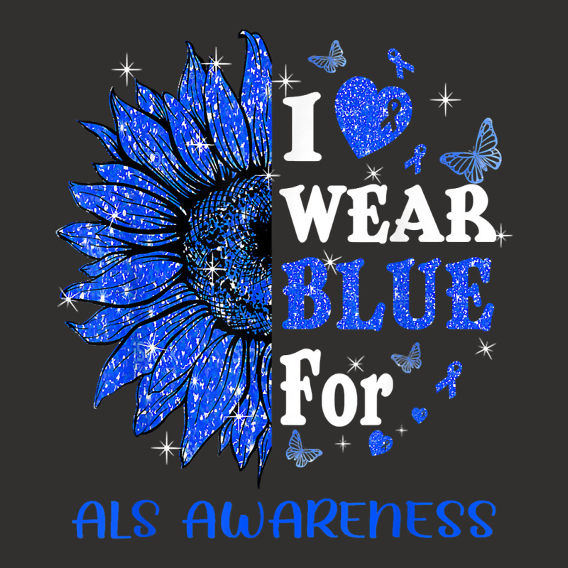 Twinkle Heart Sunflower Als Awareness T Shirt Champion Hoodie | Artistshot