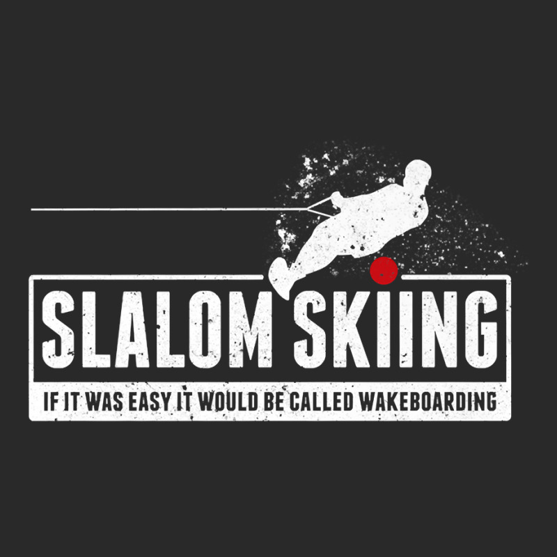 Funny Slalom Waterskiing Wakeboard Ski Vintage Style Gift Premium T Sh Printed hat by lelalucin | Artistshot