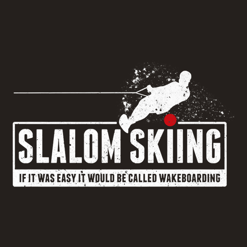 Funny Slalom Waterskiing Wakeboard Ski Vintage Style Gift Premium T Sh Tank Top | Artistshot