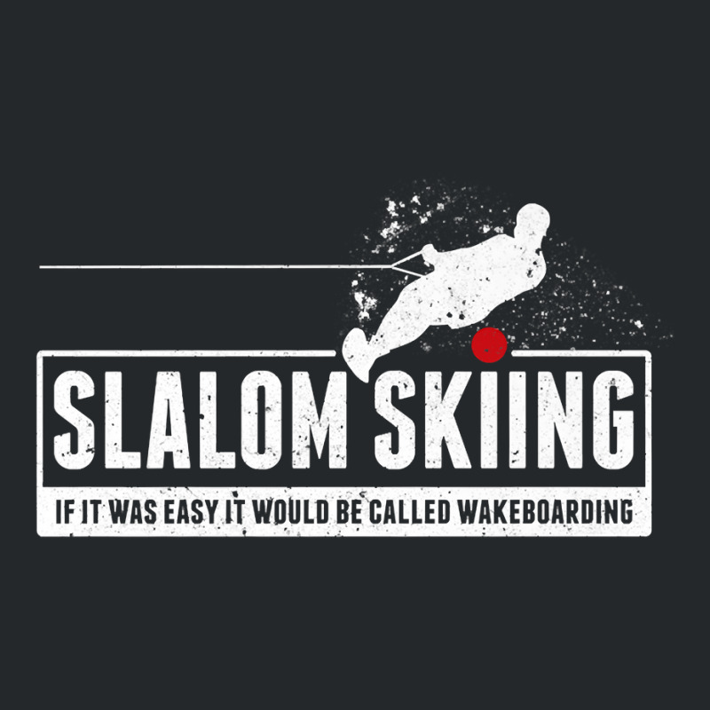 Funny Slalom Waterskiing Wakeboard Ski Vintage Style Gift Premium T Sh Crewneck Sweatshirt | Artistshot