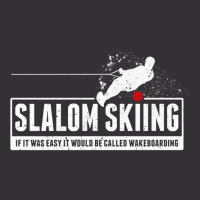 Funny Slalom Waterskiing Wakeboard Ski Vintage Style Gift Premium T Sh Vintage Hoodie | Artistshot