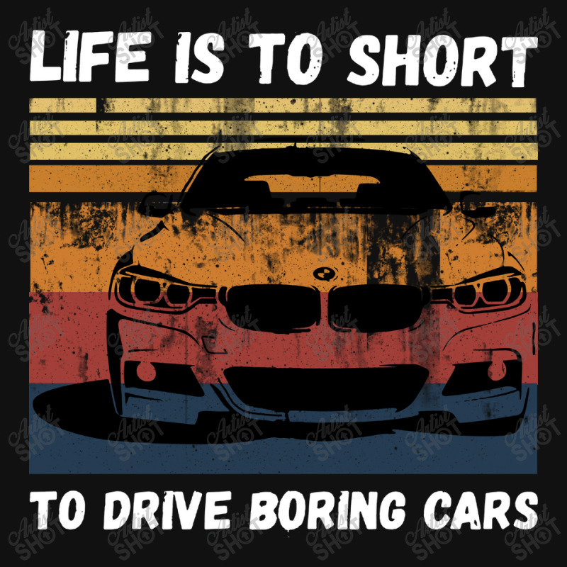 Life Is To Short To Drive Boring Cars Atv License Plate | Artistshot