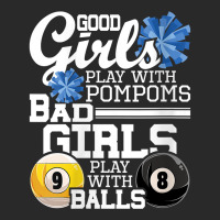 Womens Bad Girls Play With Balls   Funny Pool Billiard Player V Neck T Printed Hat | Artistshot